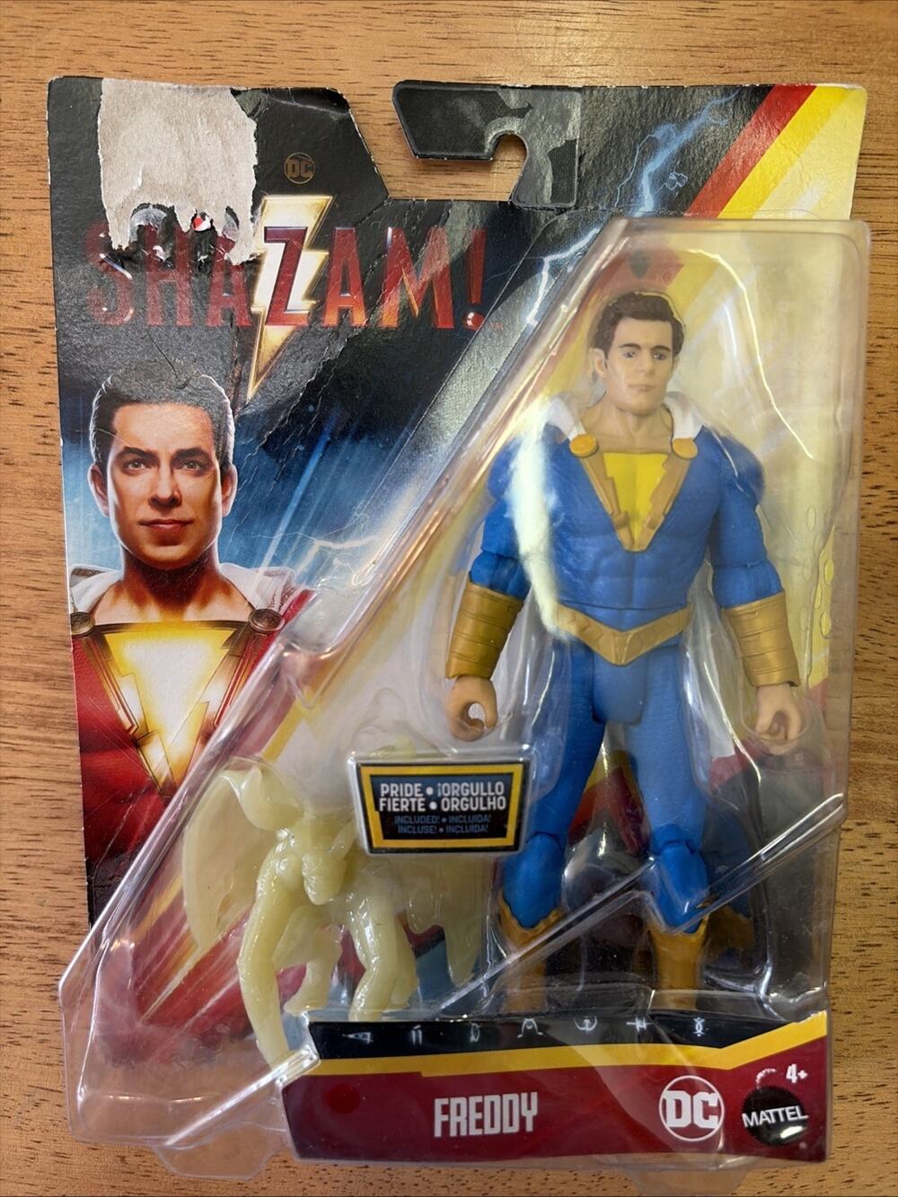 DC Mattel Shazam Freddy Action Figure 2018 New and Sealed